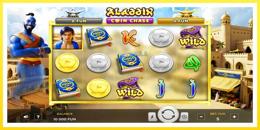 படம் 1 விளையாட்டு இயந்திரம் Aladdin Coin Chase