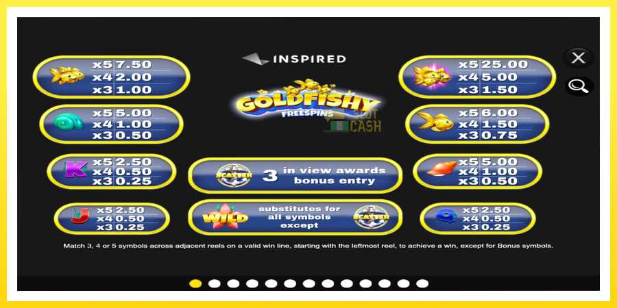 படம் 4 விளையாட்டு இயந்திரம் Gold Fishy Free Spins