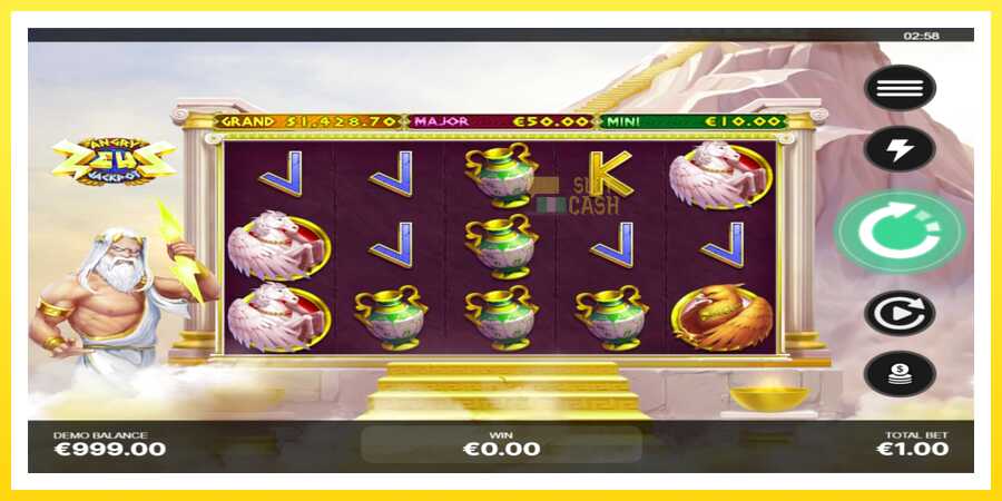 படம் 2 விளையாட்டு இயந்திரம் Angry Zeus Jackpot