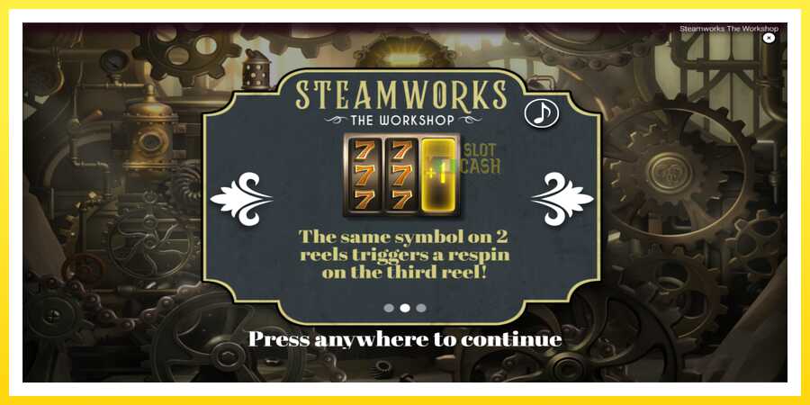 படம் 1 விளையாட்டு இயந்திரம் Steamworks - The Workshop