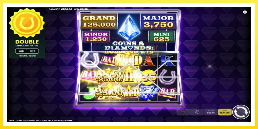 படம் 3 விளையாட்டு இயந்திரம் Coins & Diamonds: Hold and Win