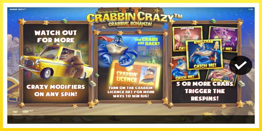 படம் 1 விளையாட்டு இயந்திரம் Crabbin Crazy 2