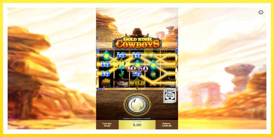 படம் 5 விளையாட்டு இயந்திரம் Gold Rush Cowboys