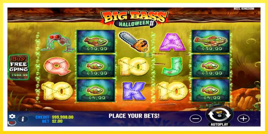 படம் 2 விளையாட்டு இயந்திரம் Big Bass Halloween II