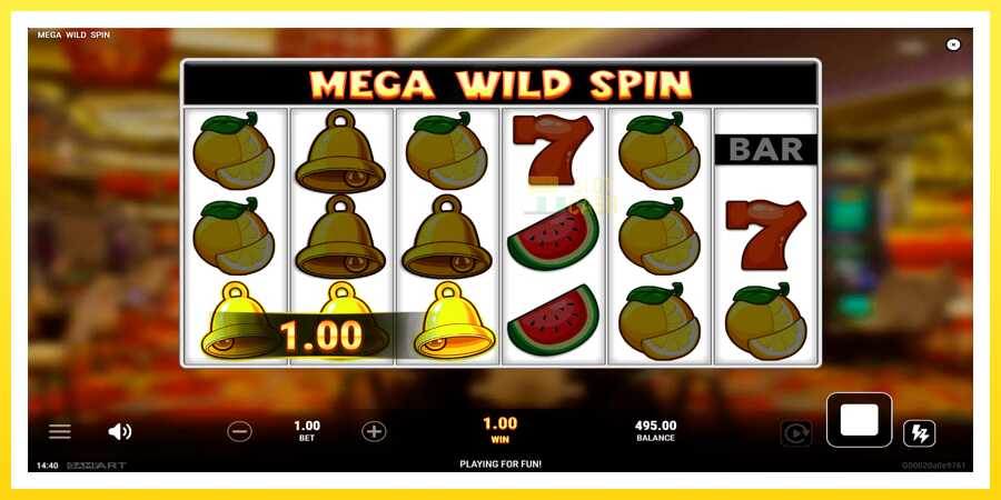 படம் 4 விளையாட்டு இயந்திரம் Mega Wild Spin