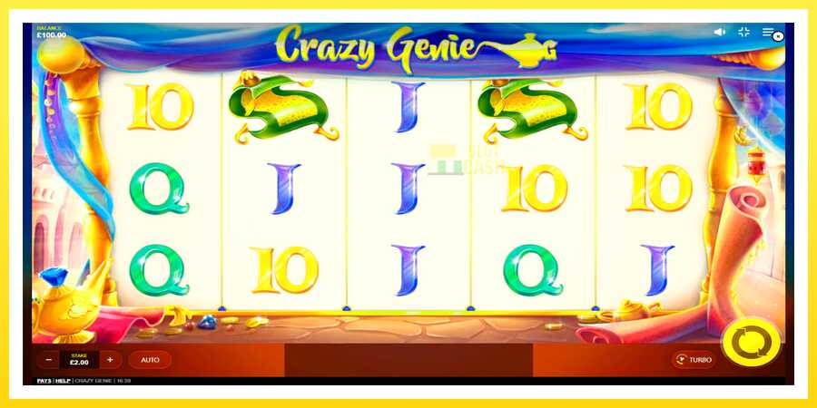 படம் 1 விளையாட்டு இயந்திரம் Crazy Genie