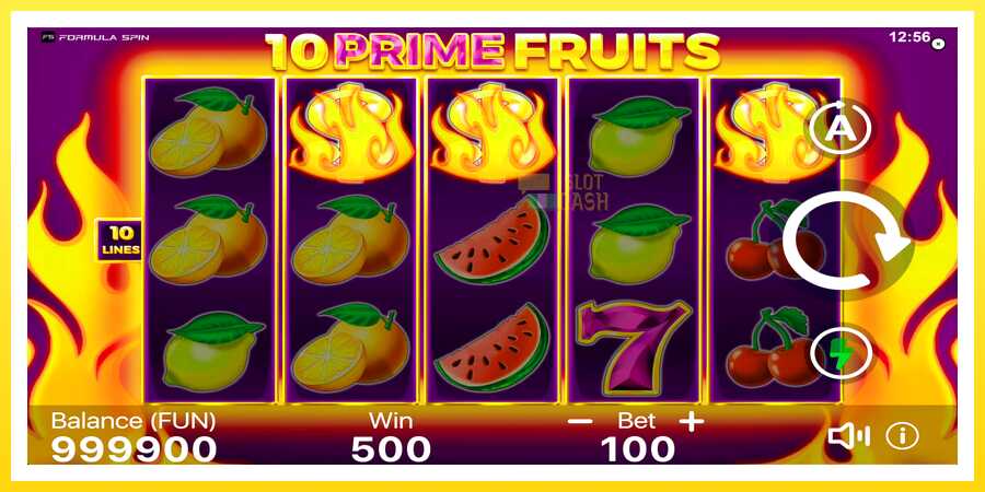 படம் 2 விளையாட்டு இயந்திரம் 10 Prime Fruits