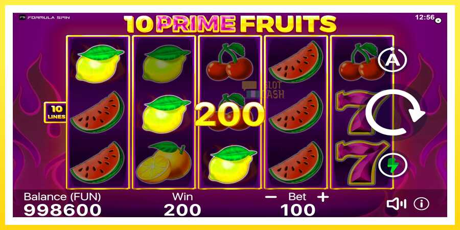 படம் 3 விளையாட்டு இயந்திரம் 10 Prime Fruits