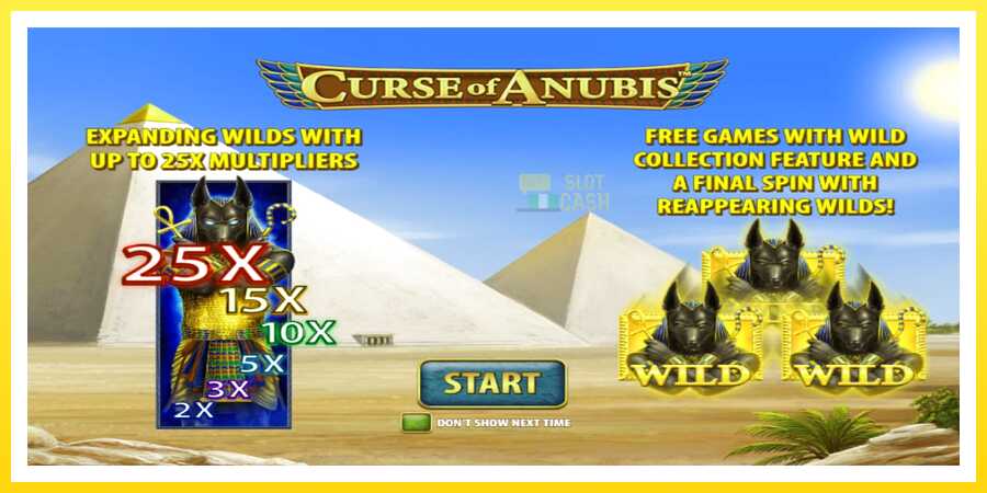 படம் 1 விளையாட்டு இயந்திரம் Curse of Anubis