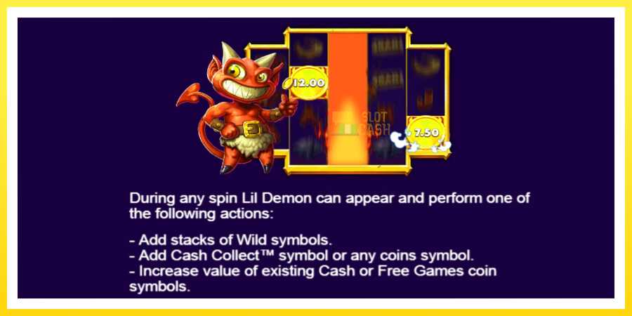 படம் 5 விளையாட்டு இயந்திரம் Lil Demon Mega Cash Collect