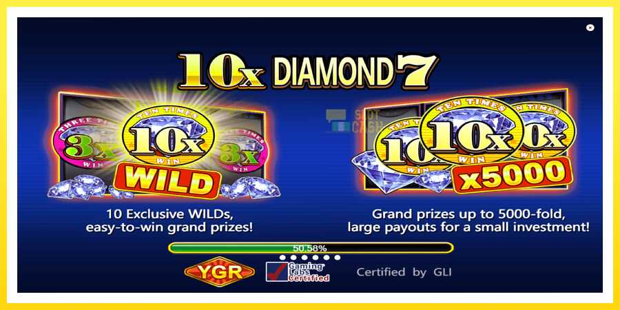 படம் 1 விளையாட்டு இயந்திரம் 10X Diamond 7