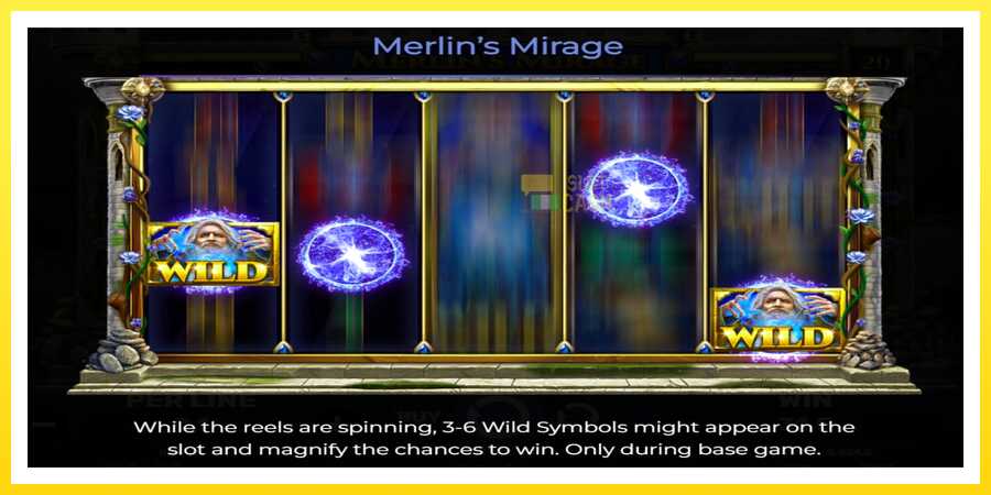 படம் 4 விளையாட்டு இயந்திரம் Merlins Mirage