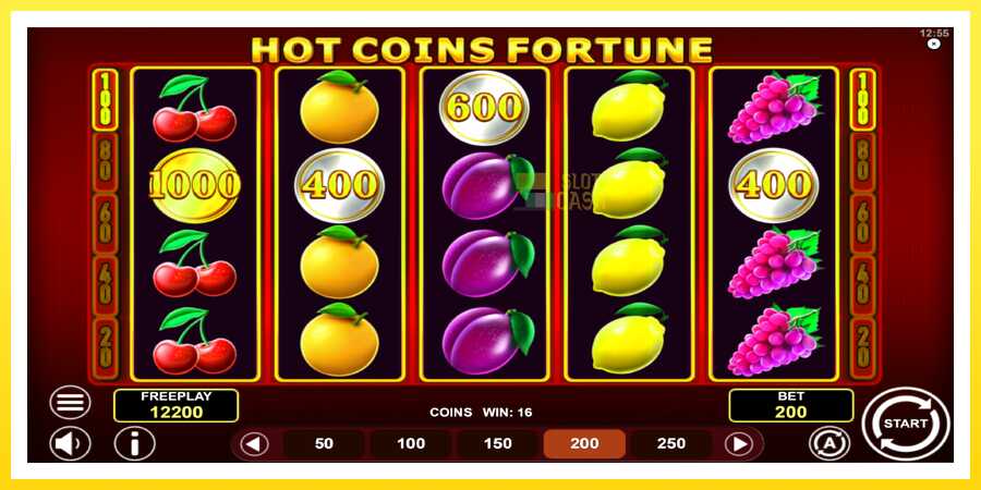 படம் 2 விளையாட்டு இயந்திரம் Hot Coins Fortune