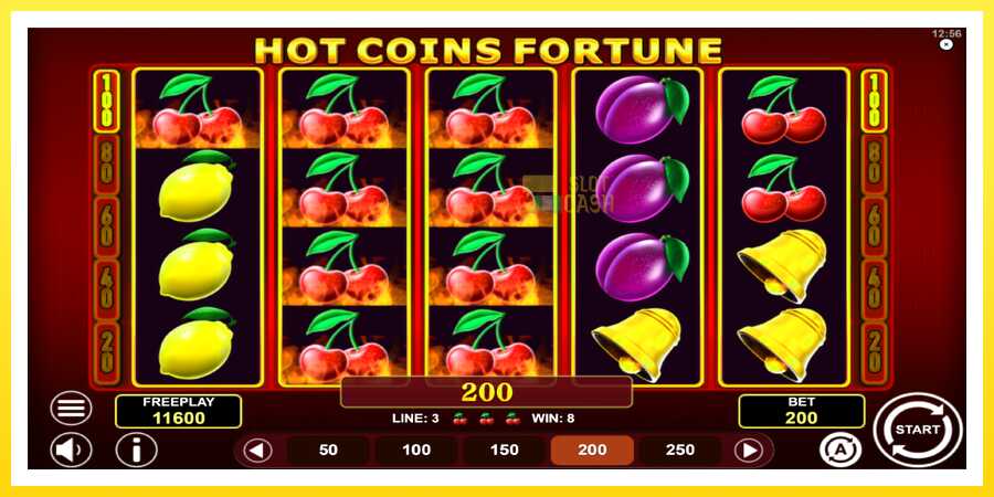 படம் 3 விளையாட்டு இயந்திரம் Hot Coins Fortune