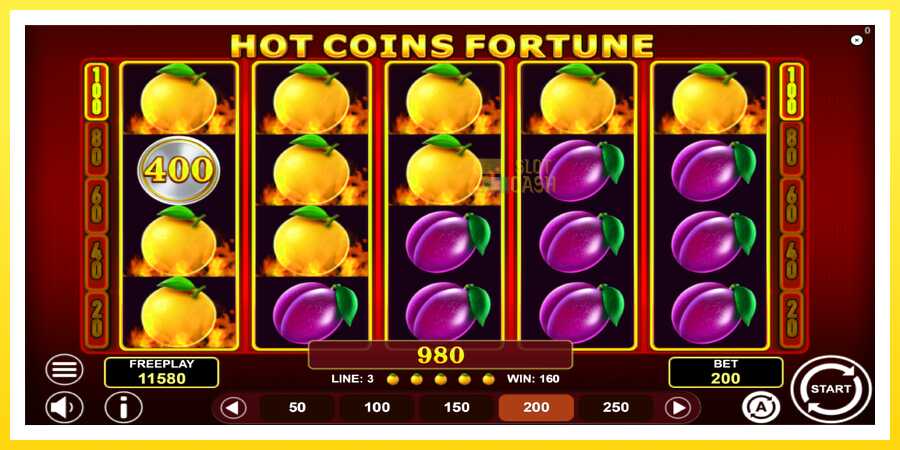 படம் 4 விளையாட்டு இயந்திரம் Hot Coins Fortune