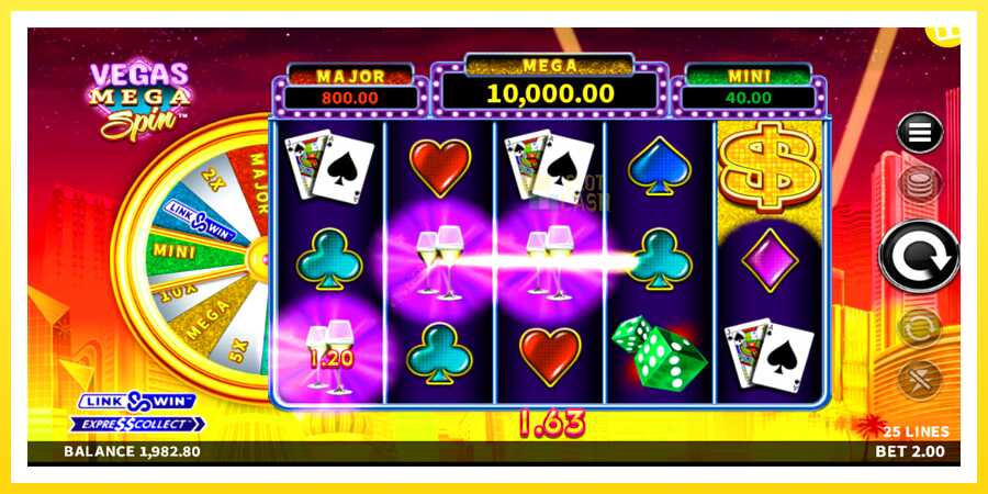 படம் 4 விளையாட்டு இயந்திரம் Vegas Mega Spin