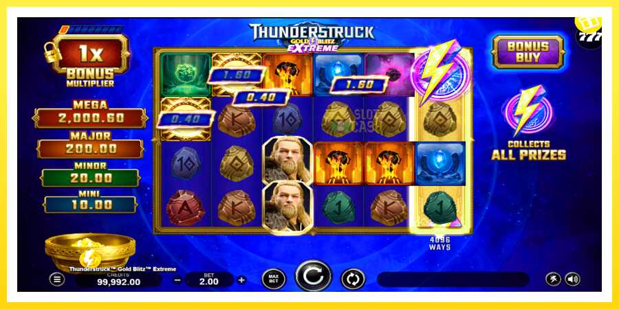 படம் 2 விளையாட்டு இயந்திரம் Thunderstruck Gold Blitz Extreme