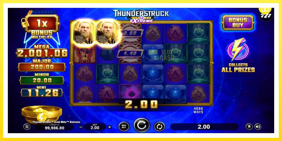 படம் 4 விளையாட்டு இயந்திரம் Thunderstruck Gold Blitz Extreme