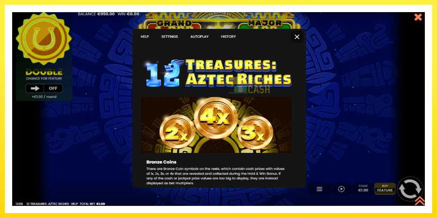 படம் 5 விளையாட்டு இயந்திரம் 12 Treasures: Aztec Riches