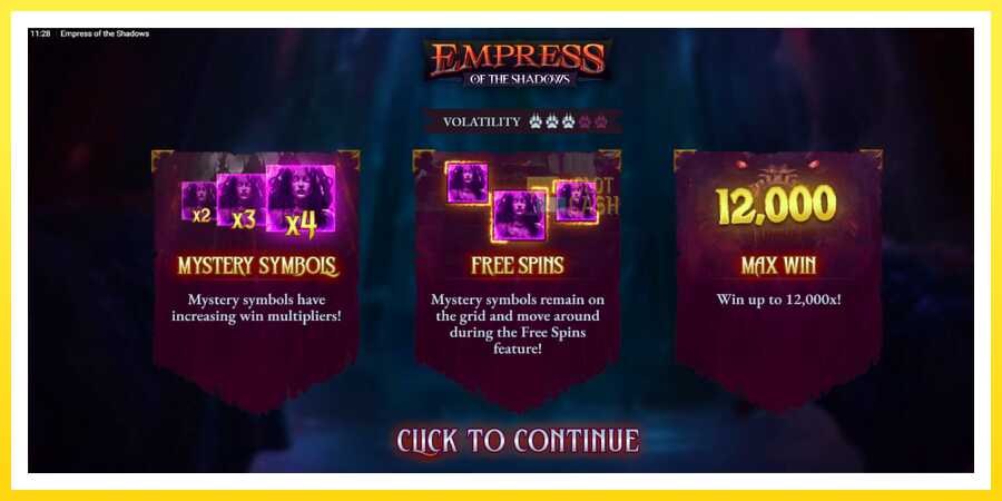 படம் 1 விளையாட்டு இயந்திரம் Empress of the Shadows