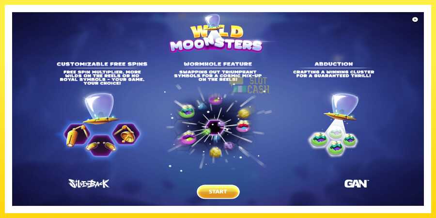 படம் 1 விளையாட்டு இயந்திரம் Wild Moonsters