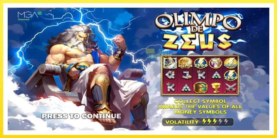 படம் 1 விளையாட்டு இயந்திரம் Olimpo de Zeus