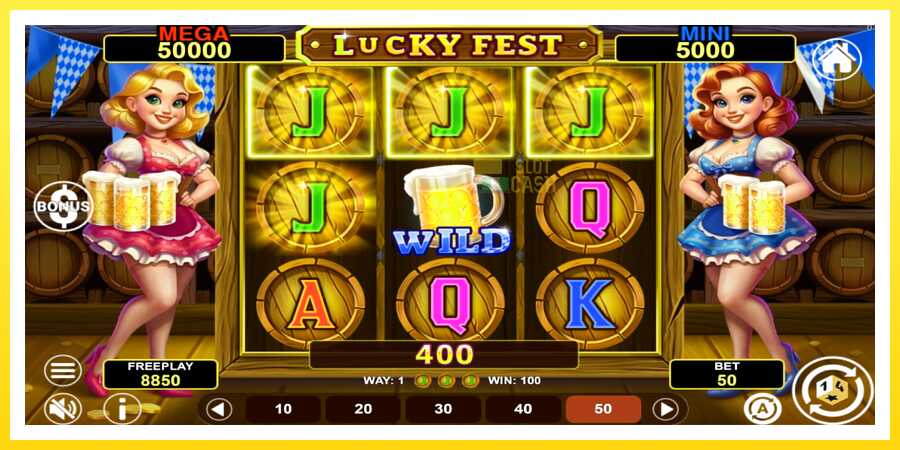 படம் 2 விளையாட்டு இயந்திரம் Lucky Fest Hold & Win