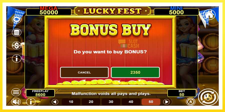 படம் 4 விளையாட்டு இயந்திரம் Lucky Fest Hold & Win