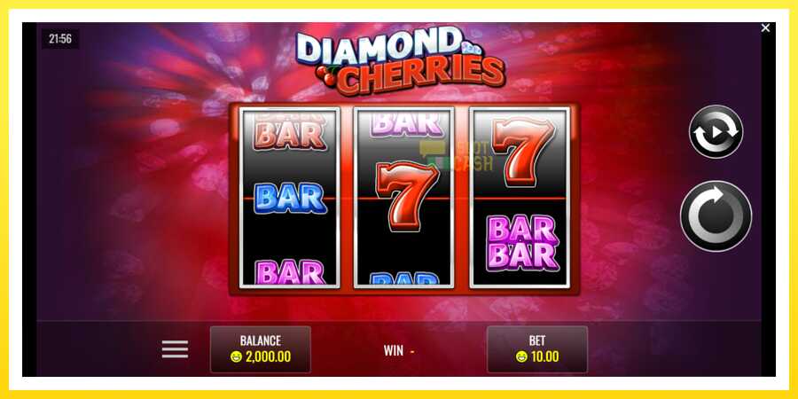 படம் 1 விளையாட்டு இயந்திரம் Diamond Cherries