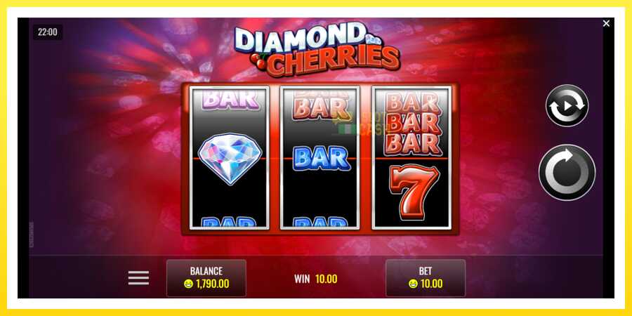 படம் 3 விளையாட்டு இயந்திரம் Diamond Cherries