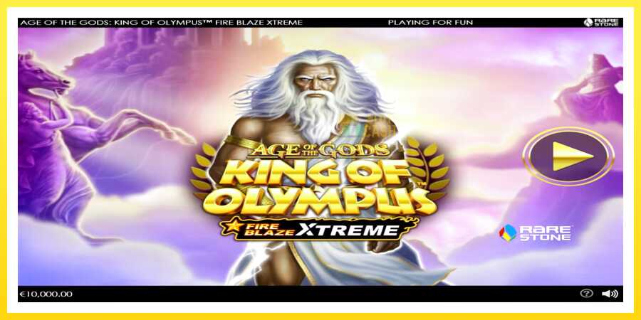 படம் 1 விளையாட்டு இயந்திரம் Age of the Gods: King of Olympus Fire Blaze Xtreme