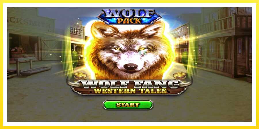 படம் 1 விளையாட்டு இயந்திரம் Wolf Fang - Western Tales