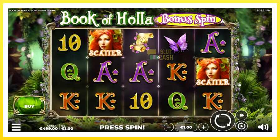 படம் 2 விளையாட்டு இயந்திரம் Book of Holla: Bonus Spin