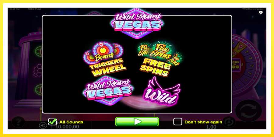 படம் 1 விளையாட்டு இயந்திரம் Wild Money Vegas