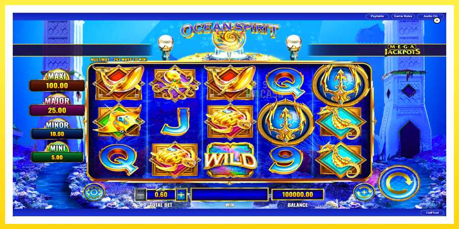 படம் 3 விளையாட்டு இயந்திரம் Ocean Spirit MegaJackpots