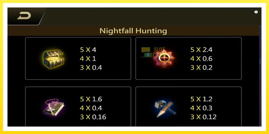 படம் 5 விளையாட்டு இயந்திரம் Nightfall Hunting