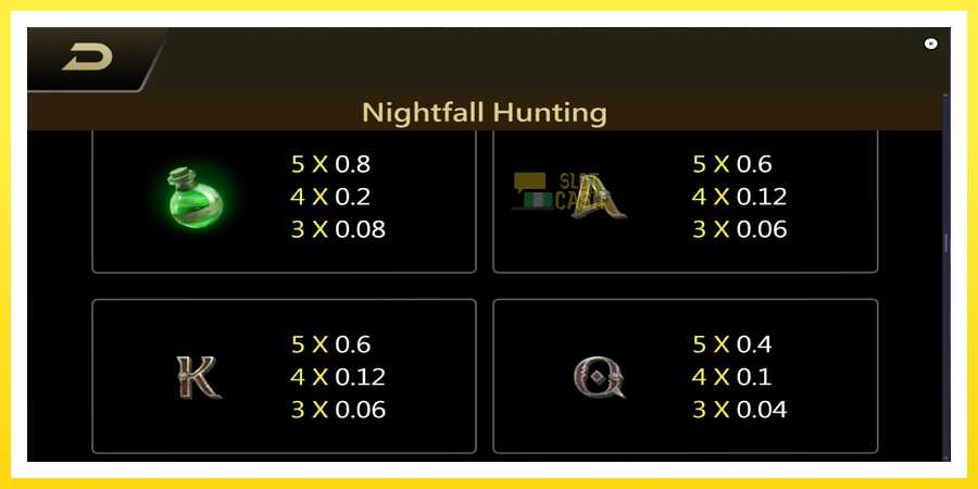 படம் 6 விளையாட்டு இயந்திரம் Nightfall Hunting