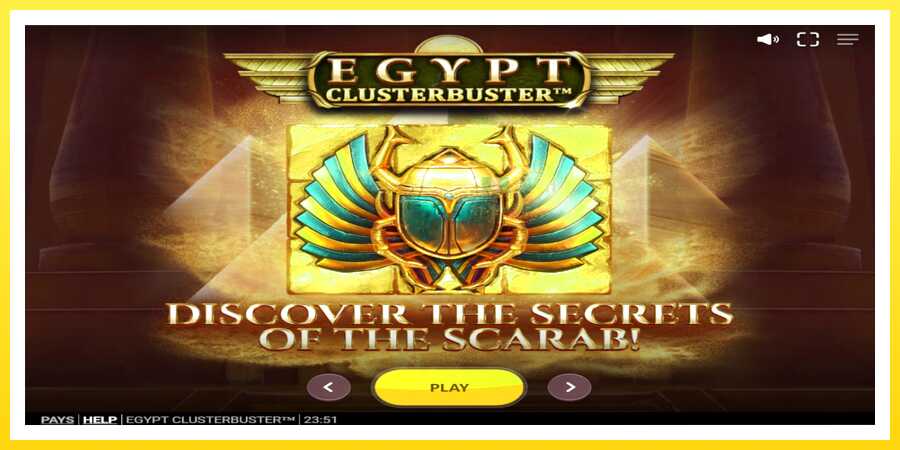 படம் 1 விளையாட்டு இயந்திரம் Egypt Clusterbuster