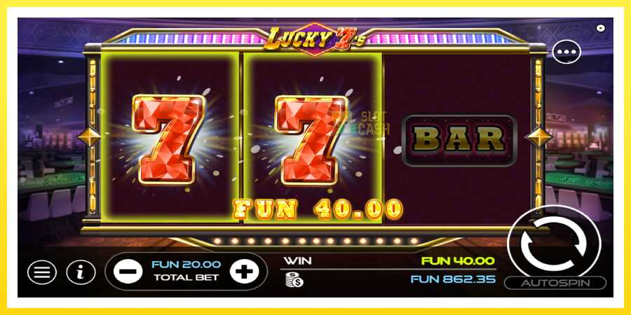 படம் 3 விளையாட்டு இயந்திரம் Lucky 7s