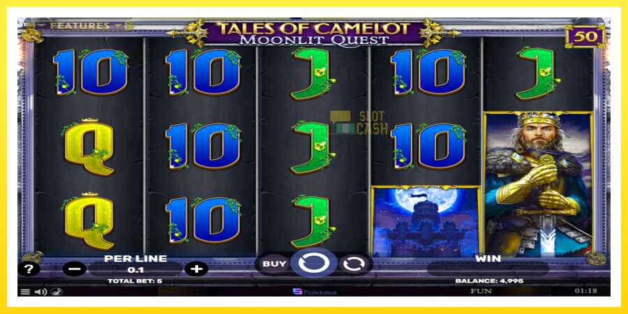 படம் 2 விளையாட்டு இயந்திரம் Tales of Camelot - Moonlit Quest