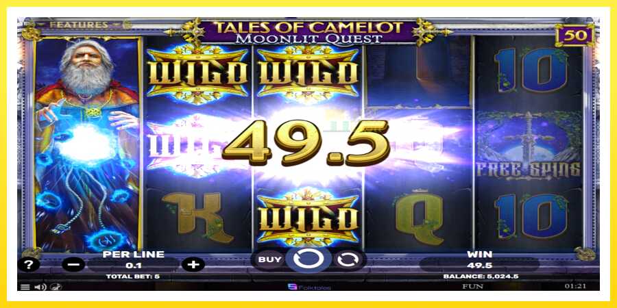 படம் 3 விளையாட்டு இயந்திரம் Tales of Camelot - Moonlit Quest