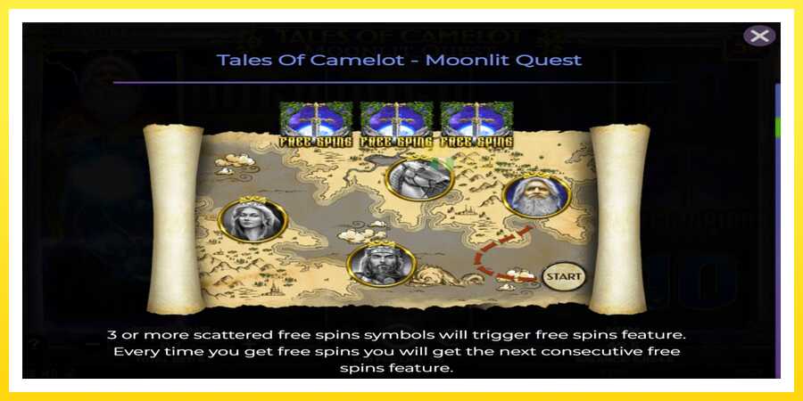 படம் 5 விளையாட்டு இயந்திரம் Tales of Camelot - Moonlit Quest