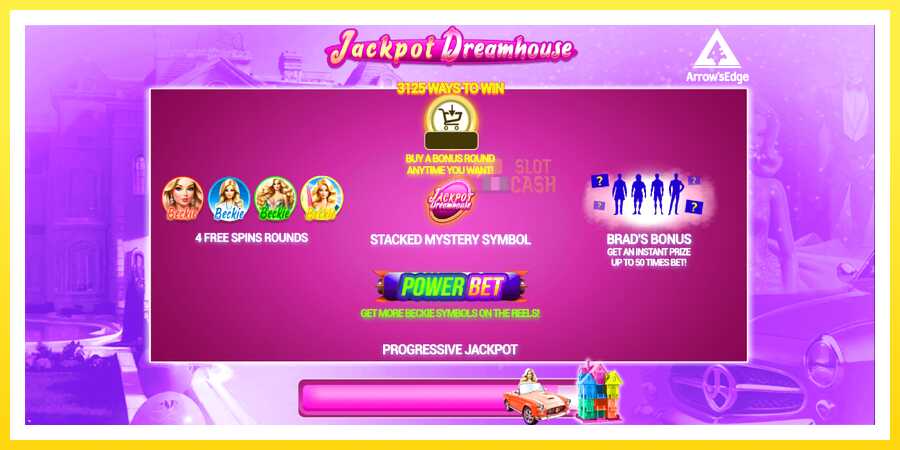 படம் 1 விளையாட்டு இயந்திரம் Jackpot Dreamhouse