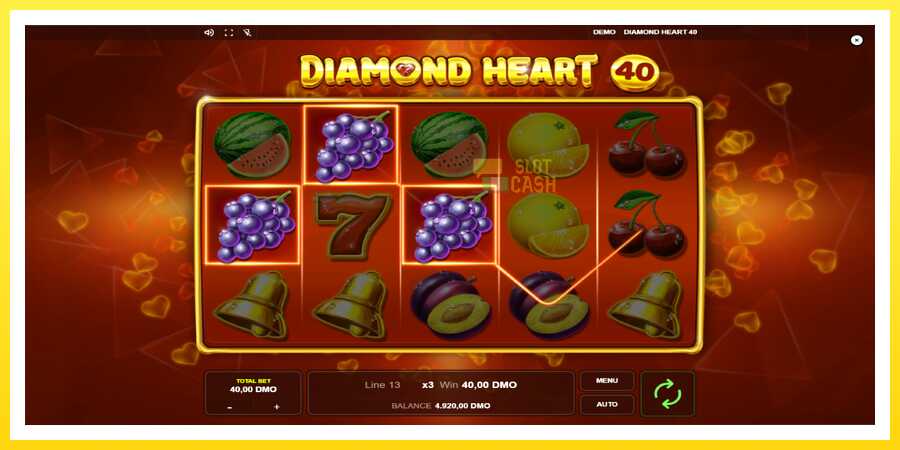 படம் 2 விளையாட்டு இயந்திரம் Diamond Heart 40