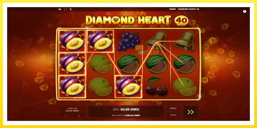 படம் 3 விளையாட்டு இயந்திரம் Diamond Heart 40