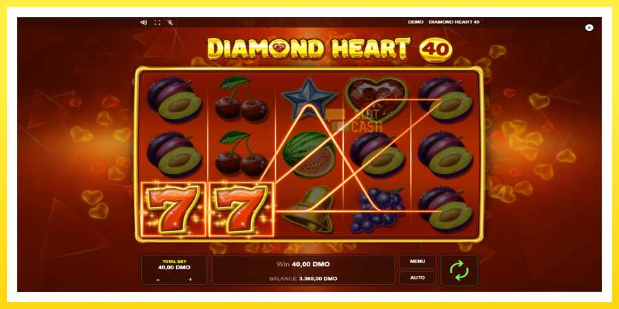 படம் 4 விளையாட்டு இயந்திரம் Diamond Heart 40