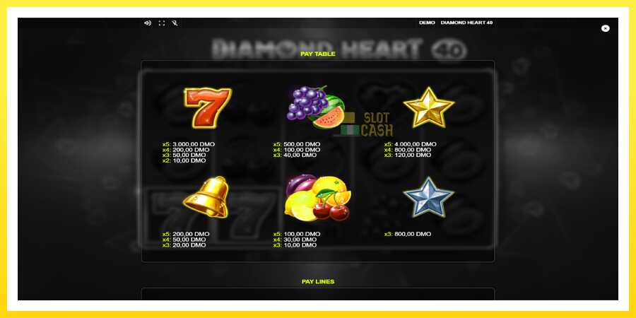 படம் 5 விளையாட்டு இயந்திரம் Diamond Heart 40