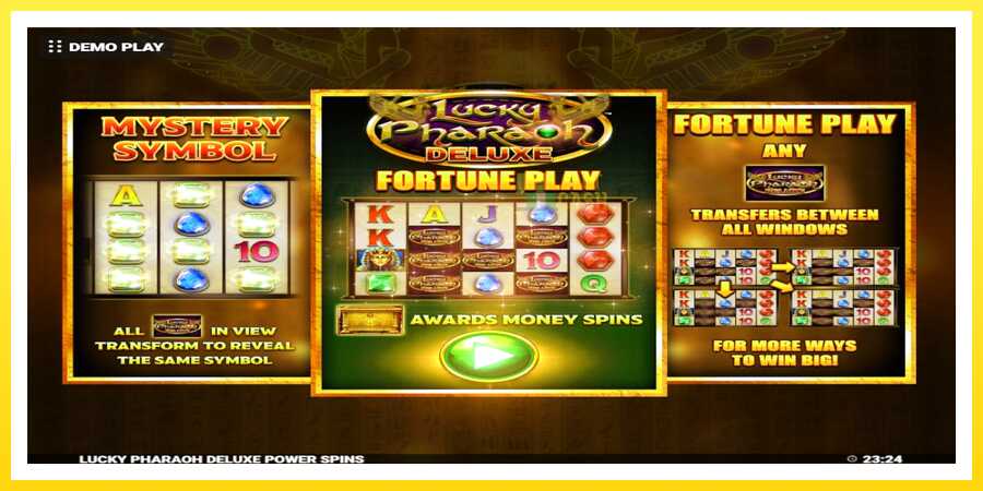 படம் 1 விளையாட்டு இயந்திரம் Lucky Pharaoh Deluxe Fortune Play