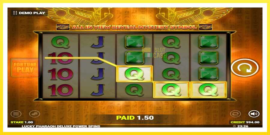 படம் 3 விளையாட்டு இயந்திரம் Lucky Pharaoh Deluxe Fortune Play