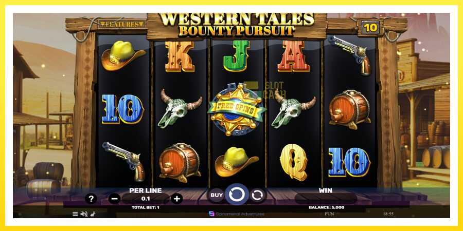 படம் 2 விளையாட்டு இயந்திரம் Western Tales - Bounty Pursuit